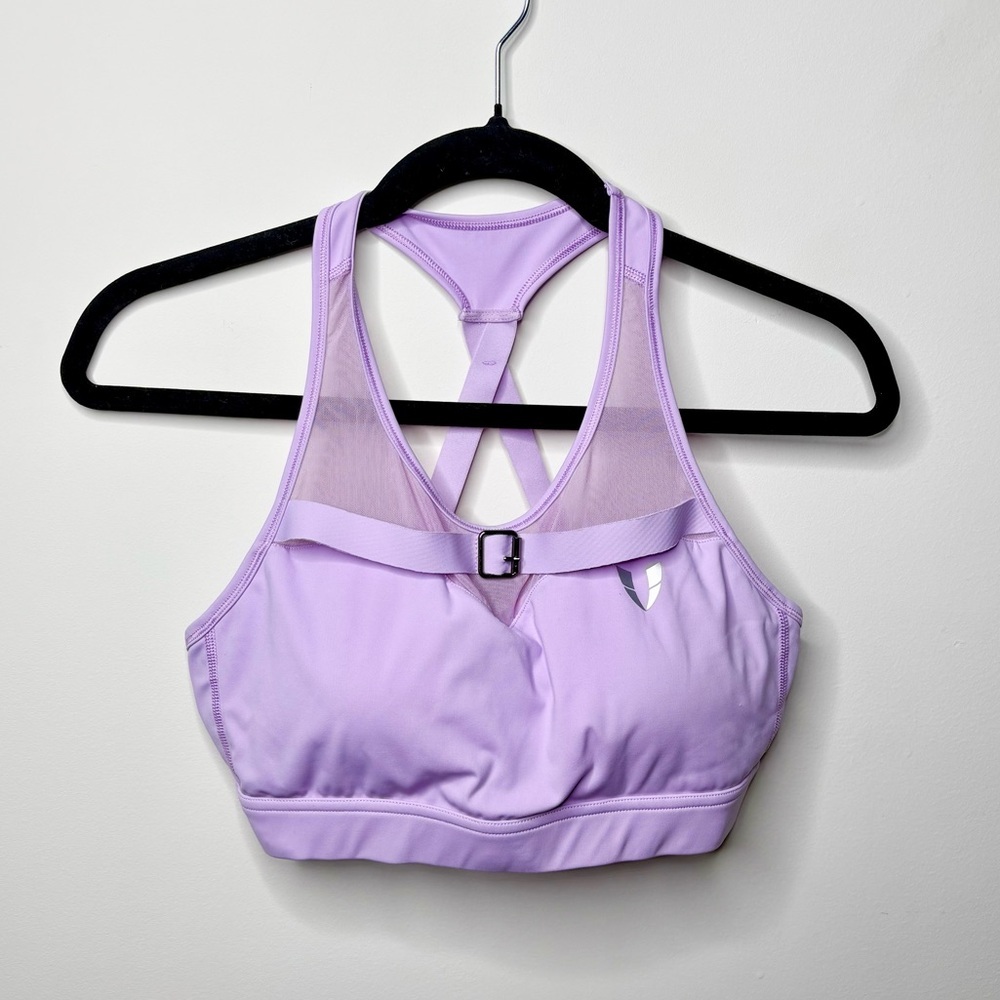 Firm Abs Sports Bra Purple